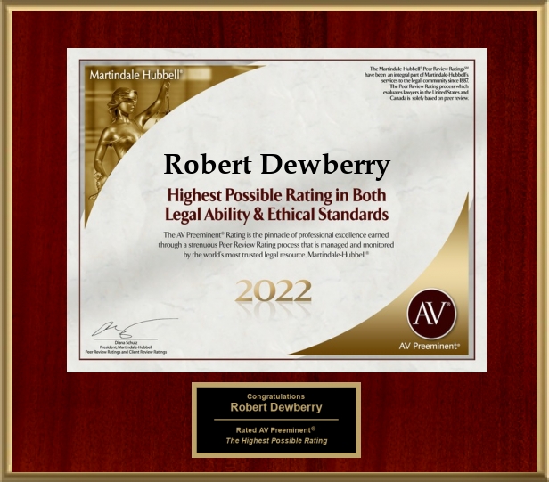 2022 Highest Possible Rating - AV Preeminent